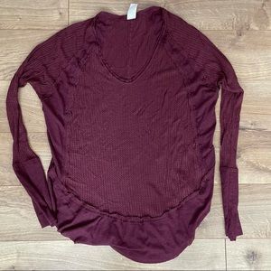 Free People long sleeve top